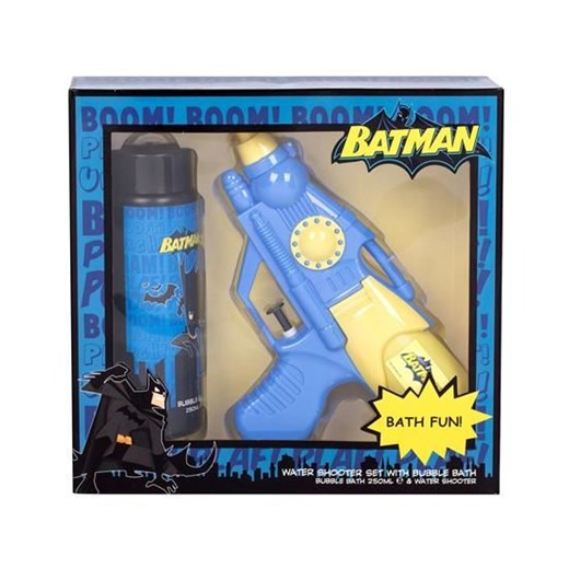 DC Comics Batman Pianka do kąpieli 250 ml + Pistolet na wodę  1 szt