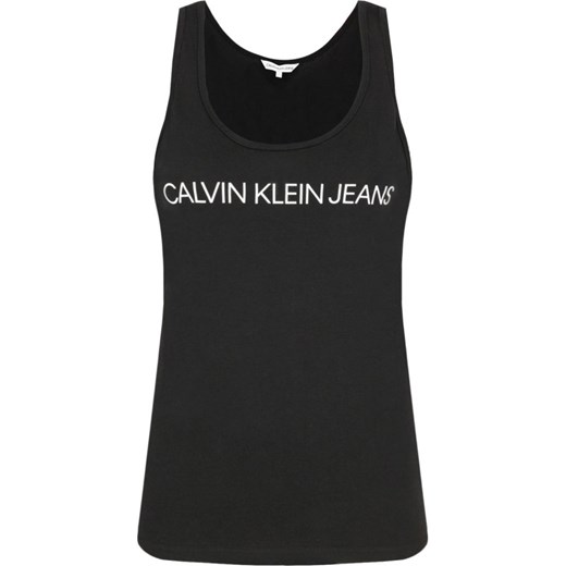 Bluzka damska Calvin Klein z napisami 