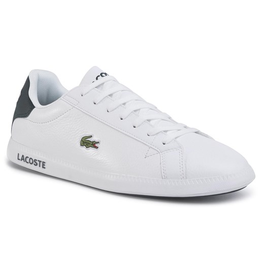 Sneakersy LACOSTE - Graduate Lcr3 118 1 Spm 7-35SPM00131R5  Wht/Dk Grn