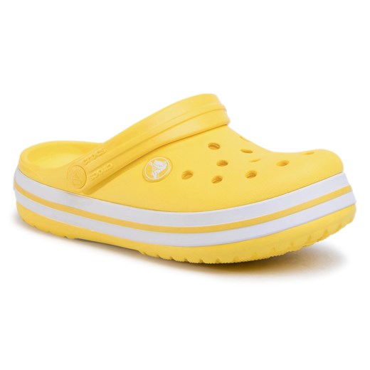 Klapki CROCS - Crocband Clog K 204537 Lemon