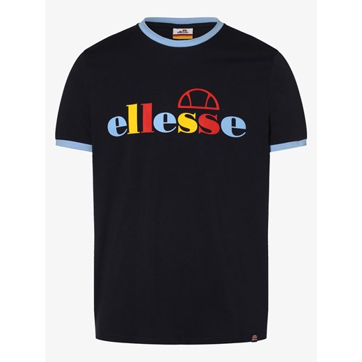 ellesse - T-shirt męski – Limora, niebieski Ellesse  S vangraaf