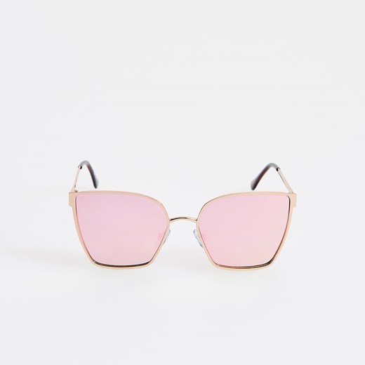 Mohito - Okulary przeciwsłoneczne z kolorowymi szkłami - Wielobarwny  Mohito One Size 