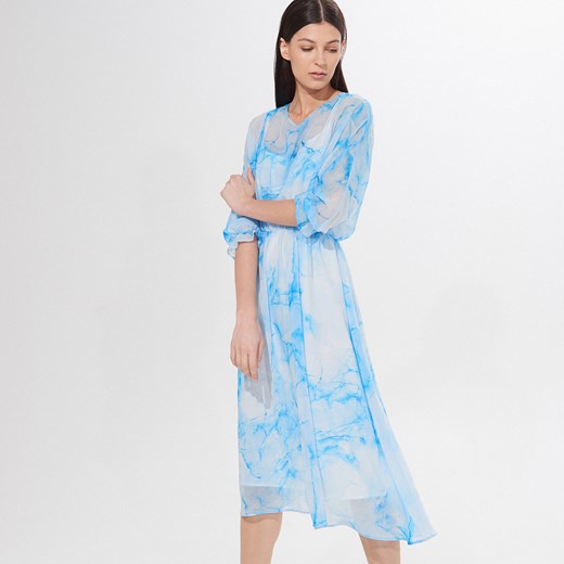 Mohito - Sukienka midi - Niebieski Mohito  36 