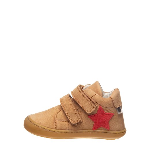 Skórzane sneakersy w kolorze karmelowym  Bo-bell 23 promocyjna cena Limango Polska 