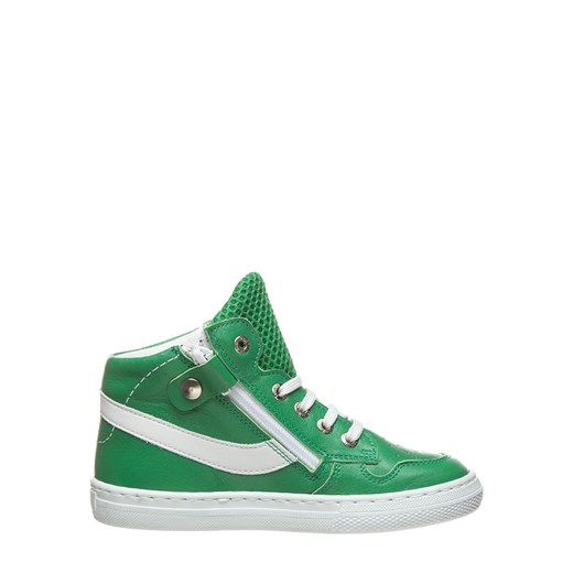 Skórzane sneakersy w kolorze zielonym  Bo-bell 30 Limango Polska wyprzedaż 