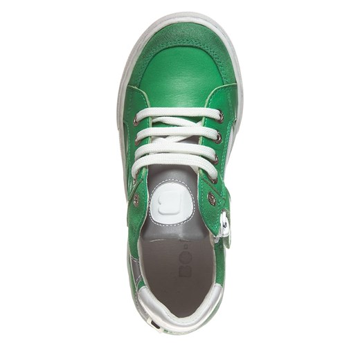 Skórzane sneakersy w kolorze zielonym Bo-bell  31 okazja Limango Polska 