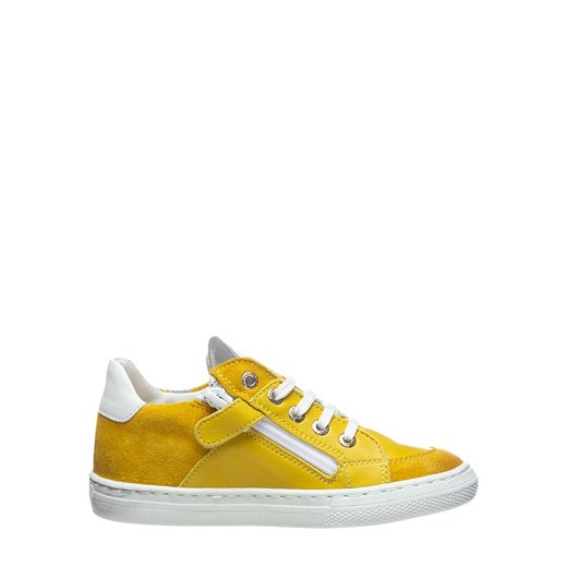 Skórzane sneakersy w kolorze żółtym  Bo-bell 26 Limango Polska promocyjna cena 