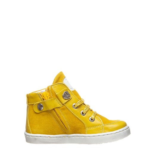 Skórzane sneakersy w kolorze żółtym  Bo-bell 23 okazja Limango Polska 