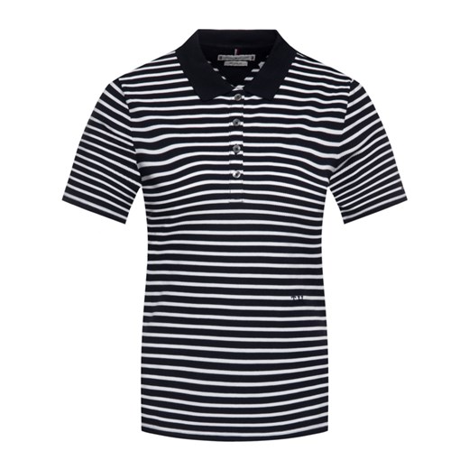 Tommy Hilfiger Polo New Th Essential WW0WW26862 Granatowy Regular Fit