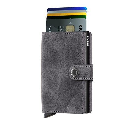 Secrid specjalny portfel skórzany Mini Wallet Vintage Grey Secrid Differenta.pl