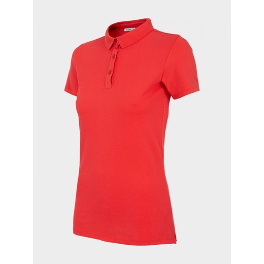 Koszulka polo damska TSD622 - czerwony Outhorn  S 