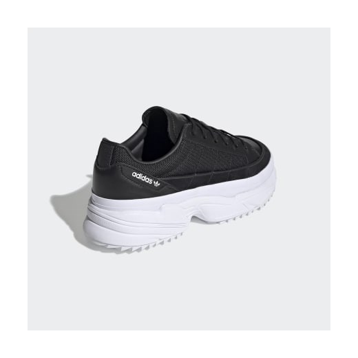 Buty sportowe damskie Adidas na platformie czarne 