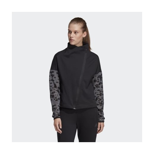 Bluza damska Adidas Originals szara sportowa krótka Odzież