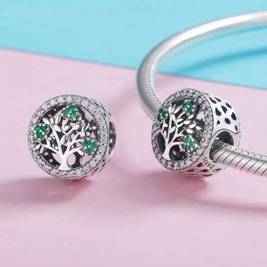 Charms Drzewo Życia Srebro 925