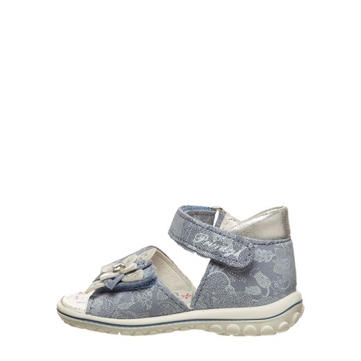 Skórzane sandały w kolorze srebrno-błękitnym Primigi  24 promocja Limango Polska 