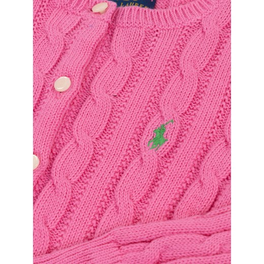 Polo Ralph Lauren Sweter Peplum 311737911 Różowy Regular Fit
