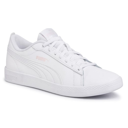 Sneakersy PUMA - Smash Wns V2 L 365208 19 Puma White/Rosewater