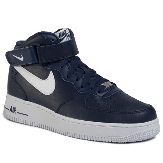 Buty NIKE - Air Force 1 Mid '07 An20 CK4370 400  Midnight Navy/White