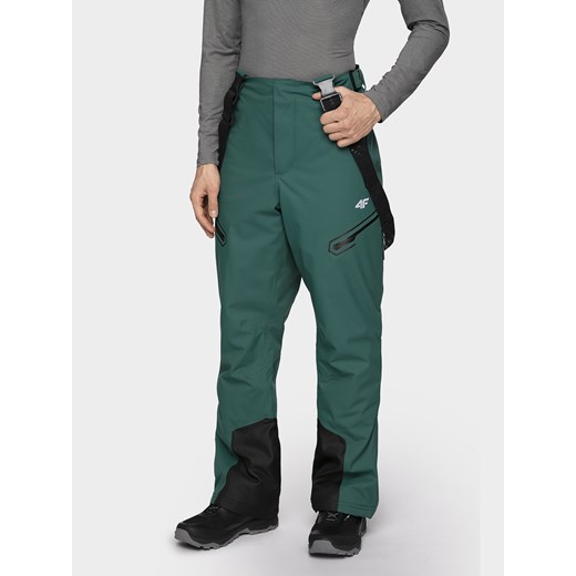 Zielone spodnie męskie 4F 