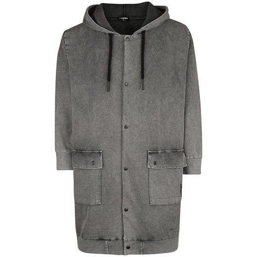 Rockupy - Sweat Hooded Jacket - Bluza z kapturem rozpinana - szary