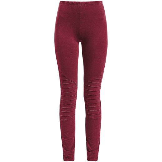 RED by EMP - Built For Comfort - Legginsy - bordowy   S 