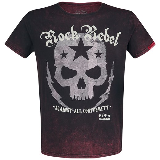 Rock Rebel by EMP - Rebel Soul - T-Shirt - bordowy   4XL 