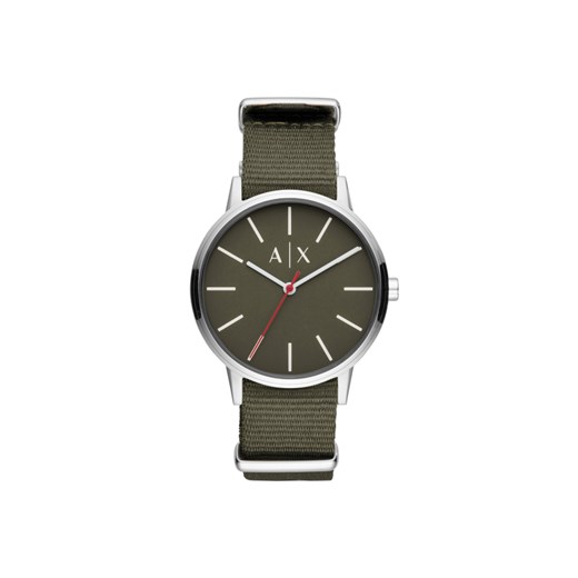 Zegarek Armani Exchange zielony analogowy 