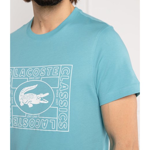 T-shirt męski Lacoste młodzieżowy 