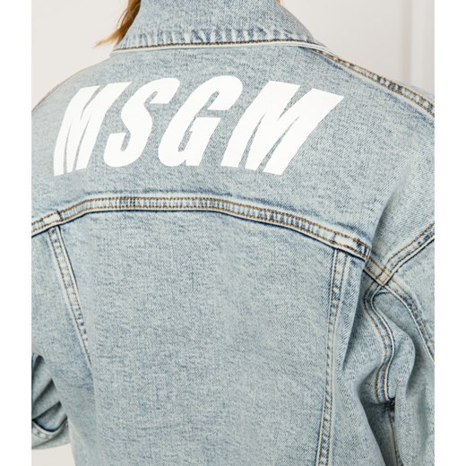 MSGM Kurtka jeansowa | Loose fit MSGM  36 Gomez Fashion Store