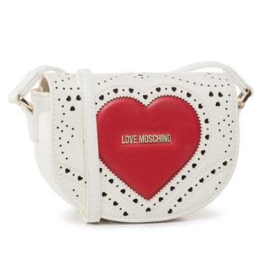 Torebka LOVE MOSCHINO - JC4217PP0AKC110A  Bianco/Rosso