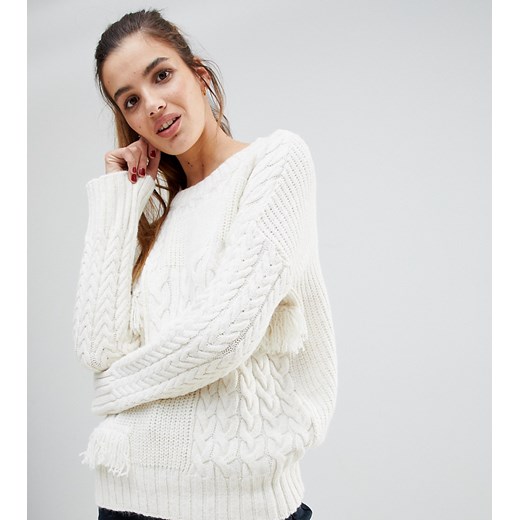 Biały sweter damski New Look 