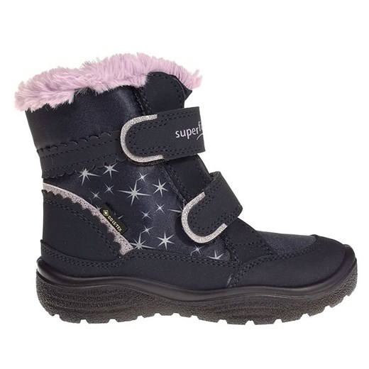Buty zimowe dziecięce Superfit z nubuku śniegowce 