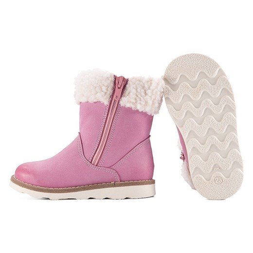 Buty zimowe dziecięce Emel różowe 