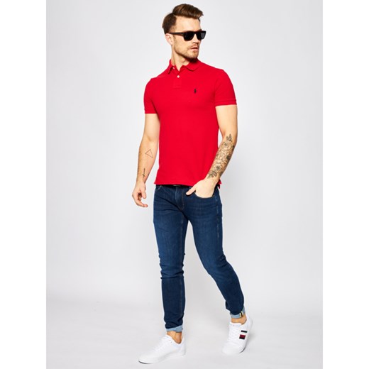 T-shirt męski czerwony Polo Ralph Lauren