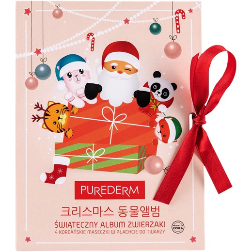 Purederm Świąteczny Album Zwierzaki  Purederm  okazyjna cena Hebe 