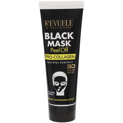 Revuele Black Mask Peel Off Pro-Collagen Revuele   okazja Hebe 