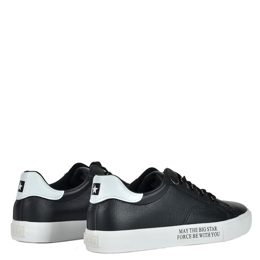 Sneakersy BIG STAR EE174336 Black/White Czarny 42 44 Świat obuwia