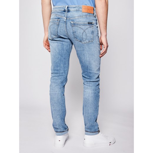 Calvin Klein Jeans Jeansy Slim Fit J30J314614 Niebieski Taper Fit