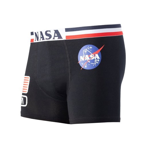 Bokserki Nasa Boxer Flag-USA Black NASA-BOXER12  Nasa XXL saleneo.pl