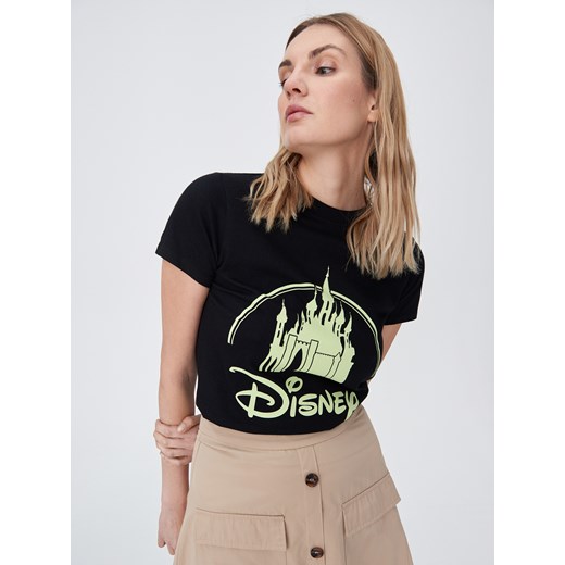 Sinsay - Bawełniana koszulka Disney - Czarny Sinsay S