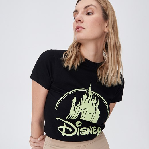 Sinsay - Bawełniana koszulka Disney - Czarny Sinsay XL