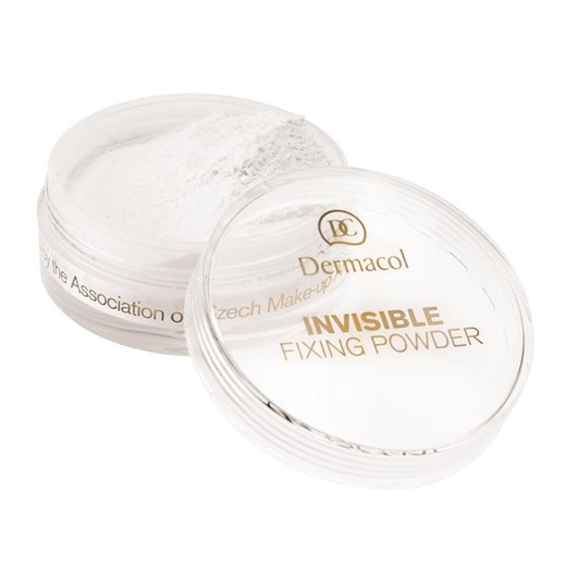 Dermacol Invisible Fixing Powder | Utrwalający puder transparentny - White 13,5ml