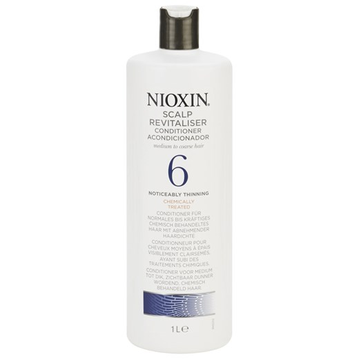 Nioxin System 6 | Odżywka do włosów znacznie przerzedzonych i poddanych zabiegom chemicznym 1000ml
