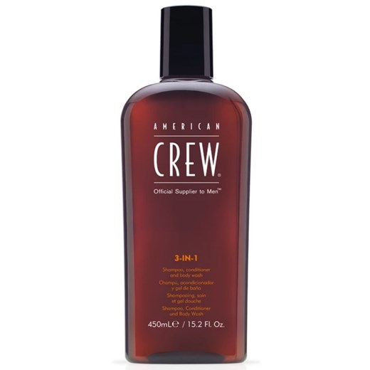 American Crew Classic 3-in-1 | Szampon, odżywka i żel pod prysznic dla mężczyzn 450ml