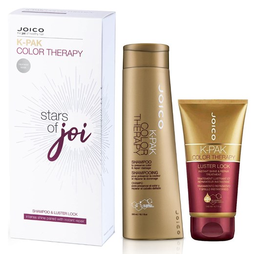 Joico K-Pak Color Therapy | Zestaw do włosów farbowanych: szampon 300ml + maska 140ml