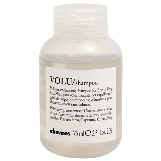 Davines Volu | Nawilżający szampon zwiększający objętość 75ml