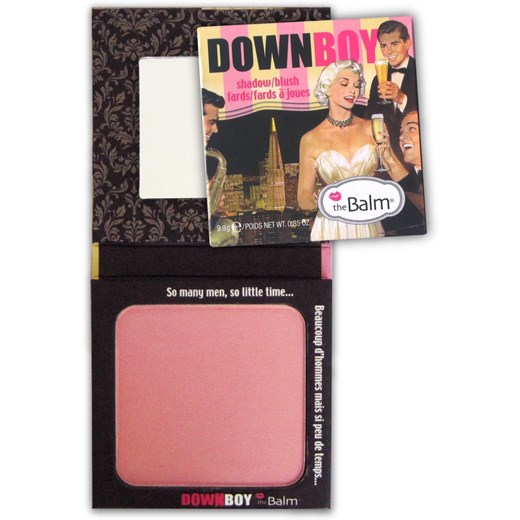 TheBalm DownBoy Baby Pink | Róż do policzków/cień do powiek 8,5g
