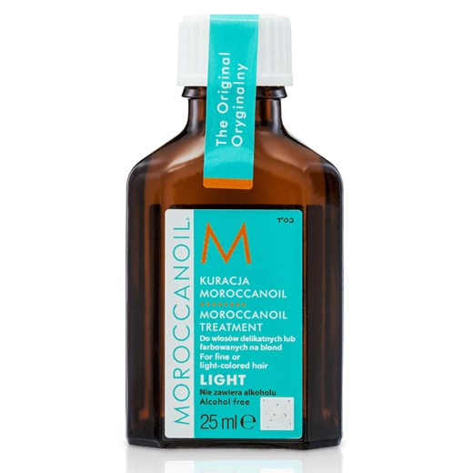 MoroccanOil Oil Treatment Light | Naturalny olejek arganowy do włosów cienkich i delikatnych 25ml