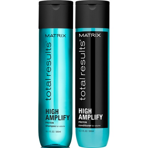 Matrix Total Results High Amplify | Zestaw do włosów cienkich: szampon 300ml + odżywka 300ml