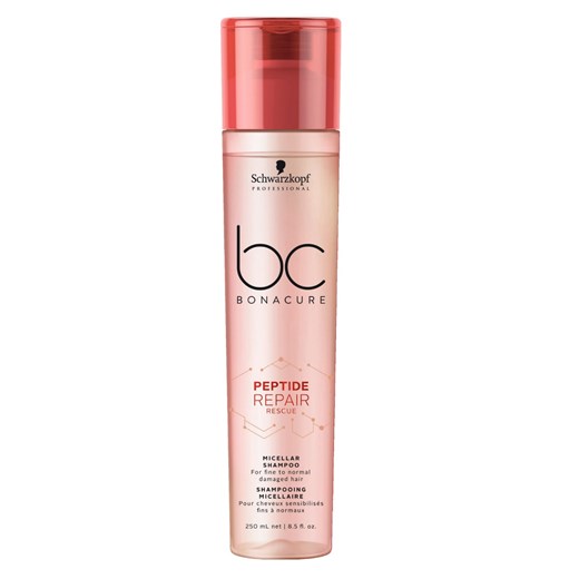 Schwarzkopf BC Peptide Repair Rescue | Szampon micelarny do włosów zniszczonych 250ml